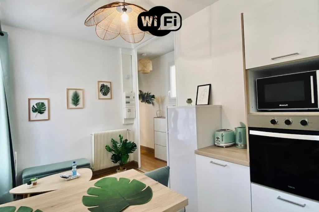 L'Opaline - Proche Gare Apartment Vichy Bagian luar foto